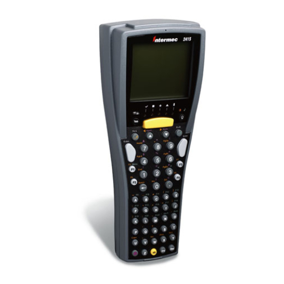 Intermec Trakker Antares 2410 Quick Start Manual