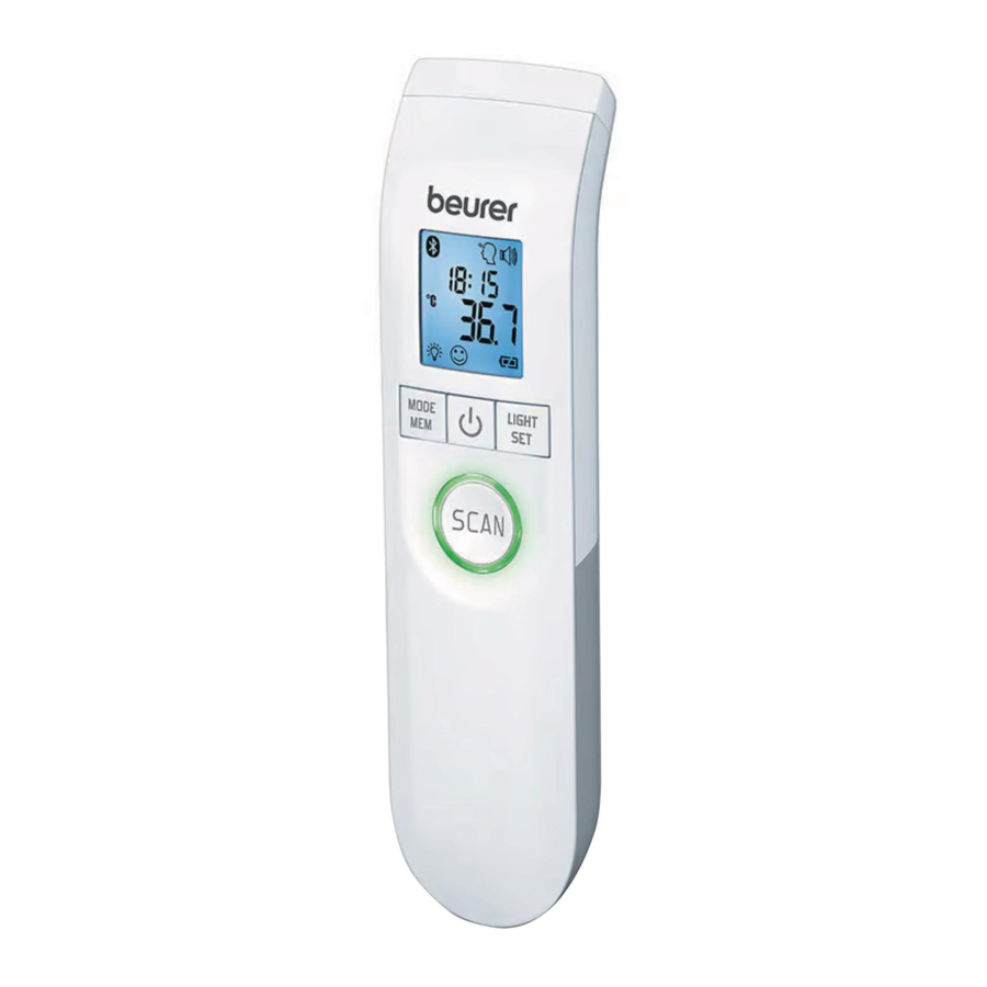 Beurer FT 95 Manual