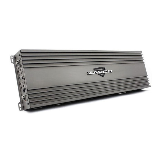 zapco ZX-series Owner's Manual