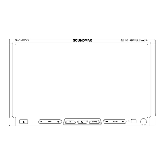 SoundMax SM-CMD5003 Instruction Manual