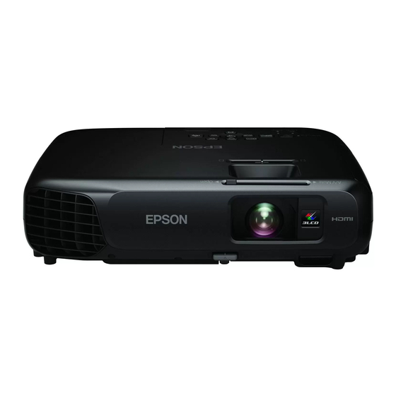 Epson PowerLite S18+ User Manual