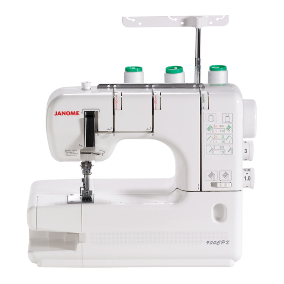 Janome 900CPX Instruction Manual