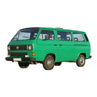 Volkswagen Transporter 1980 Workshop Manual