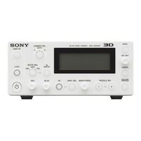 Sony MCC3000MT Instructions For Use Manual
