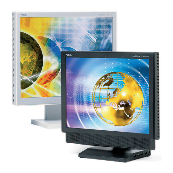 NEC  MultiSync LCD1560V+  LCD1560V+ LCD1560V+ Brochure & Specs