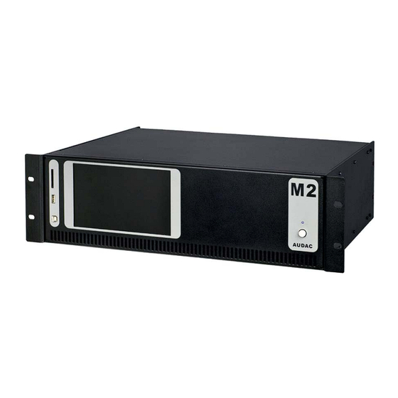 AUDAC M2 User Manual