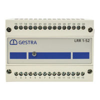 Gestra LRR 1-52 Installation Instructions Manual