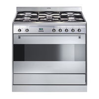 Smeg SA9066AS Instructions For Installation And Use Manual