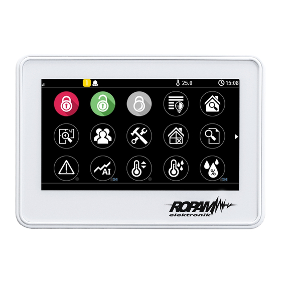 Ropam elektronik OptimaGSM User Manual