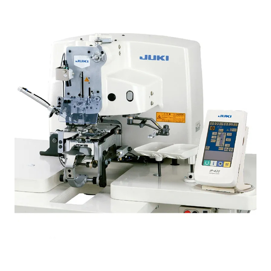JUKI AMB-289 Engineer's Manual