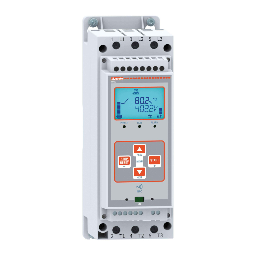 LOVATO ELECTRIC ADXL 0030 600 Installation Manual