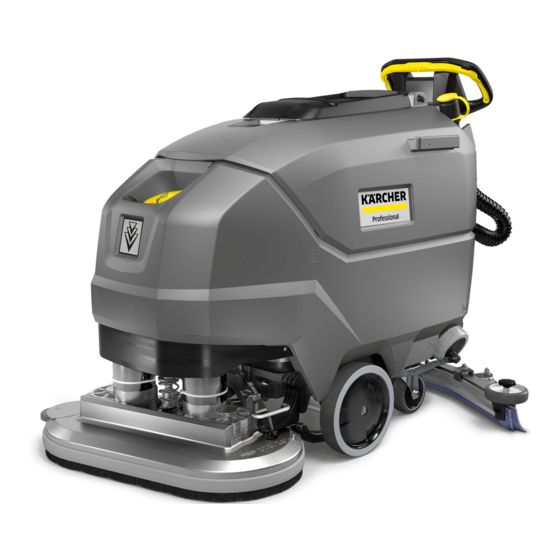 User Manuals: Kärcher BD 70/75 W Classic Bp Scrubber