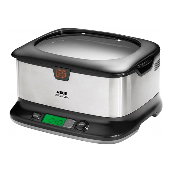 TEFAL MIJOT' COOK Manual