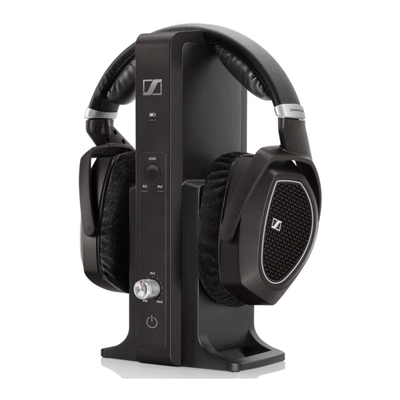 Sennheiser TR 185 Instruction Manual