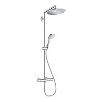Hans Grohe Croma Select S 280 1jet Showerpipe 26890 Series Instructions For Use/Assembly Instructions