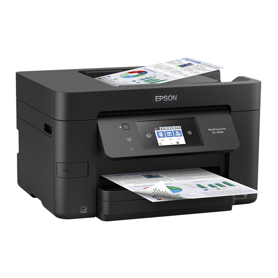 Epson WorkForce Pro EC-4030 User Manual