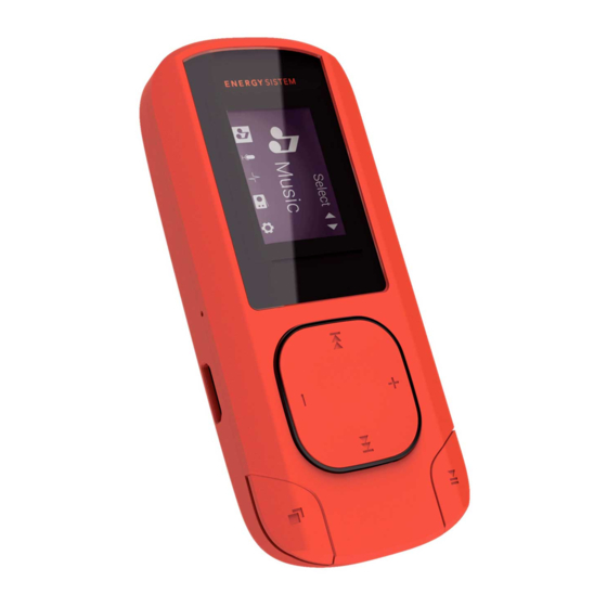 ENERGY SISTEM Clip 8GB Manual