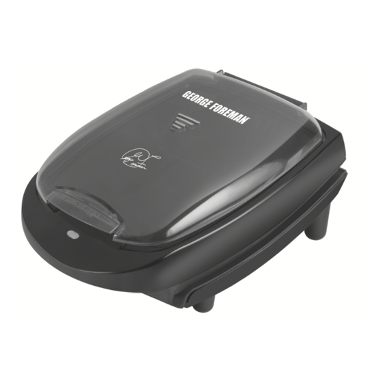 George Foreman GBZ4BL Owner's Manual