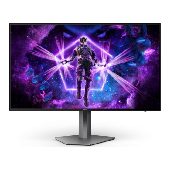 AOC AGON PRO AG276QZD User Manual