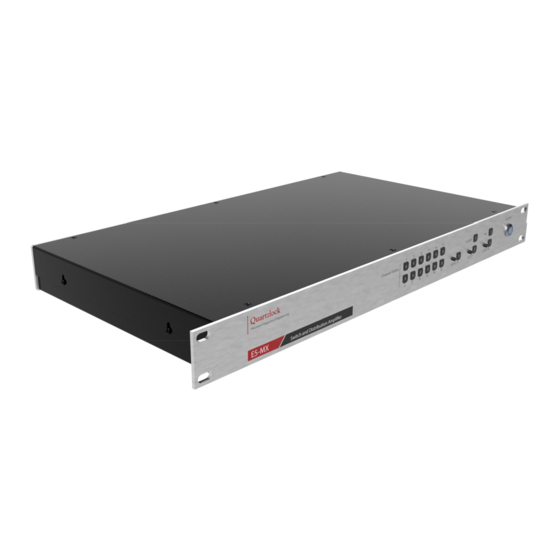 Quartzlock E5-MX Manuals