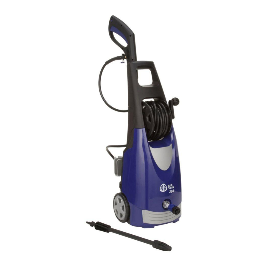 AR Blue Clean AR388 - Pressure Washer Manual