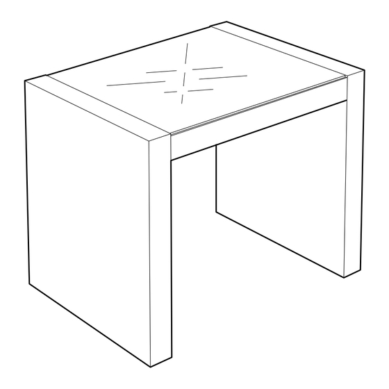 IKEA EXPEDIT SIDE TABLE Instructions Manual