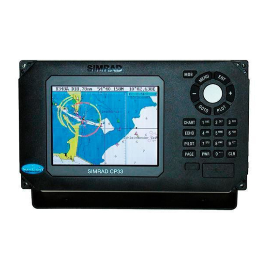 Simrad CP33 Manual