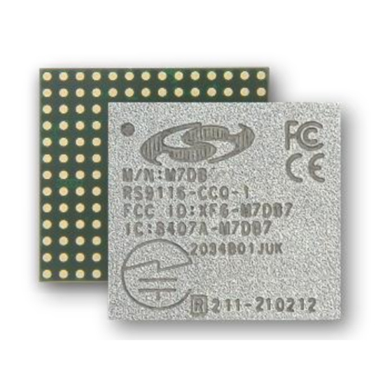 Silicon Laboratories RS9116 n-Link Manual