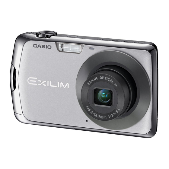 Casio EX-Z330 - EXILIM Digital Camera Manuals