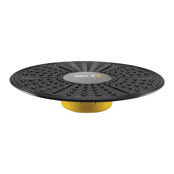 SKLZ BALANZ BOARD Instruction Manual And Exercise Manual