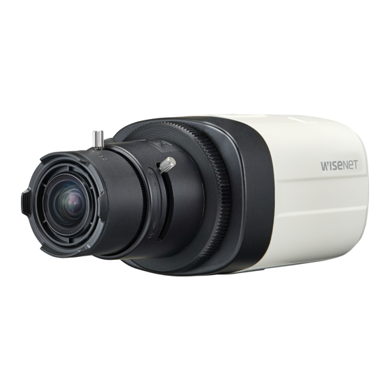 Wisenet HCB-7000PHA User Manual