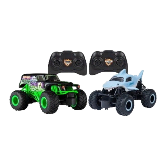 Spin Master MONSTER JAM GRAVE DIGGER VS MEGALODON Manual