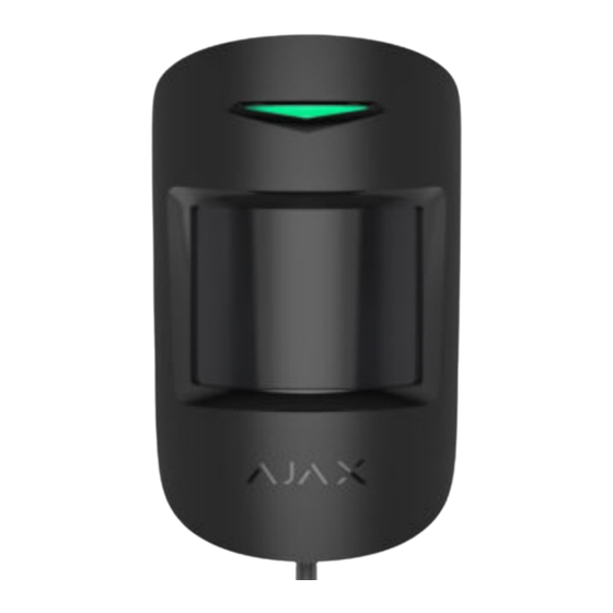AJAX MotionProtect Plus Fibra User Manual