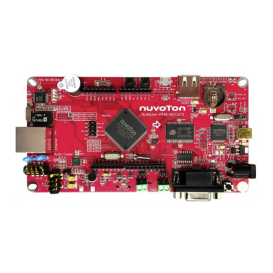 Nuvoton NuMicro NUC442 Series Technical Reference Manual