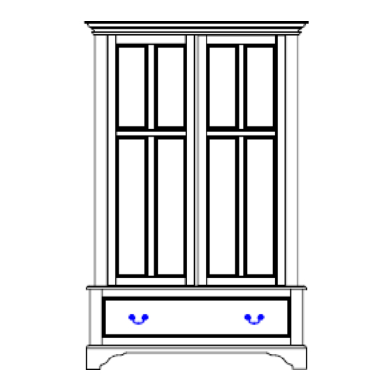 Laura Ashley CLIFTON 2 DOOR WARDROBE Assembly Instructions