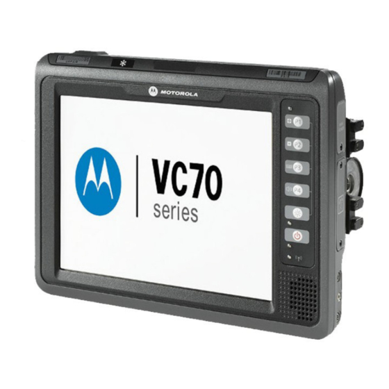 Motorola VC70N0 Product Reference Manual