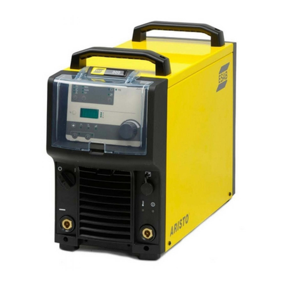 ESAB Aristo 500 Instruction Manual