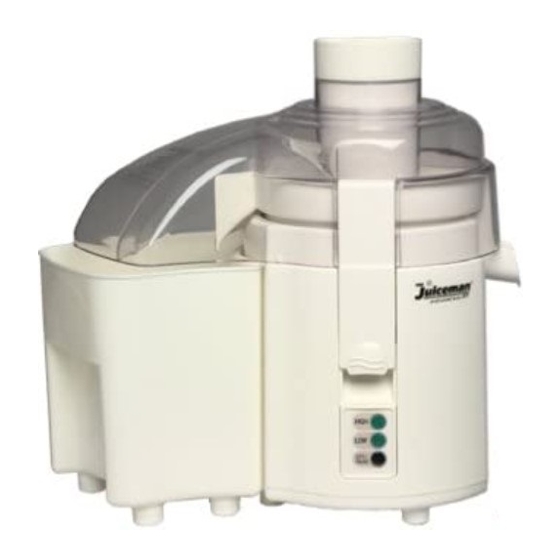 Juiceman PROFESSIONAL SERIES 211 Instruction Manual