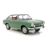 Fiat 850 Roadster 1968 Shop Manual