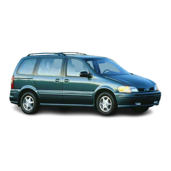 Oldsmobile 1998 Silhouette Manuals