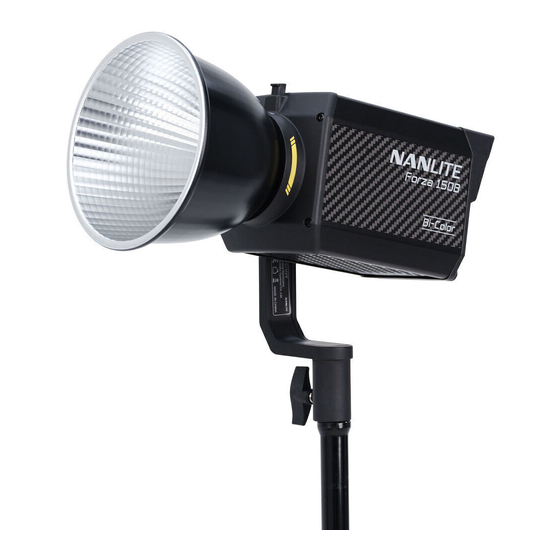 NANLITE Forza 150B LED Spotlight Manuals
