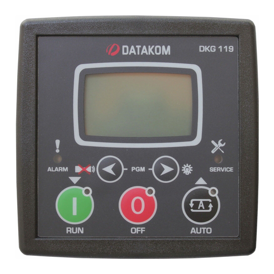 Datakom DKG-119J Manual