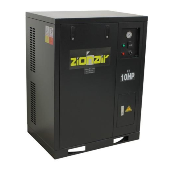 Zionair CP22S8 Silent Air Compressor Manuals