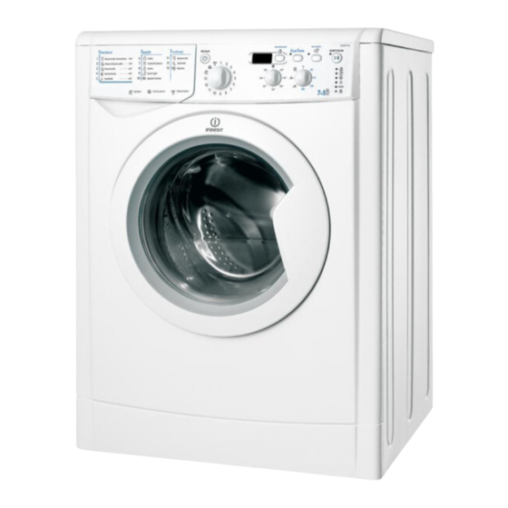 Indesit IWDD 7145 Instructions For Use Manual