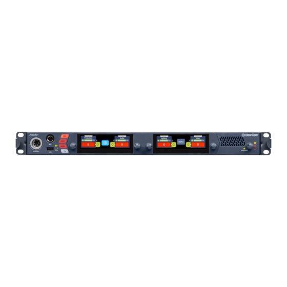 HME Clear-Com Arcadia R3 Central Station User Manual