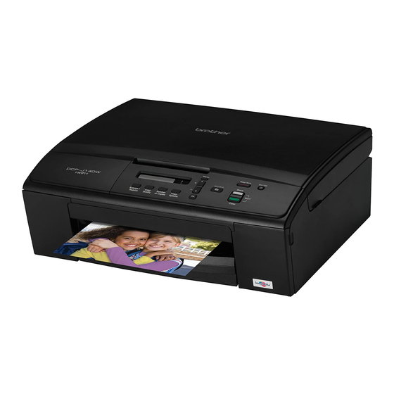 Brother DCP-J140W Advanced User's Manual