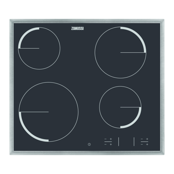 Zanussi ZEV6340XBA User Manual