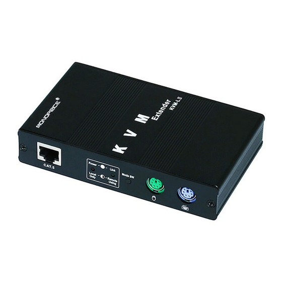 Monoprice KVM-LII User Manual