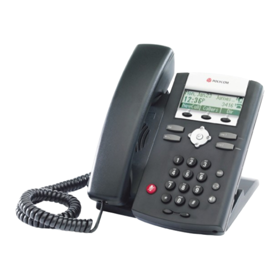 Polycom 300 Series Quick Start Manual
