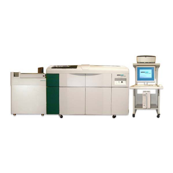 Siemens ADVIA 2400 Maintenance Procedures